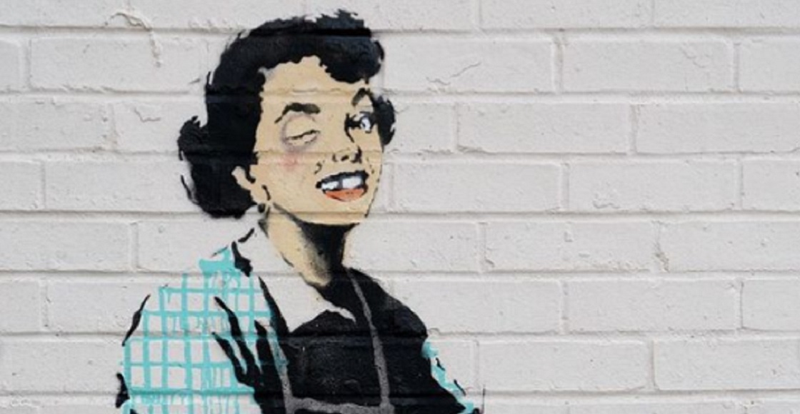 “Valentine’s Day Mascara” banksy 1